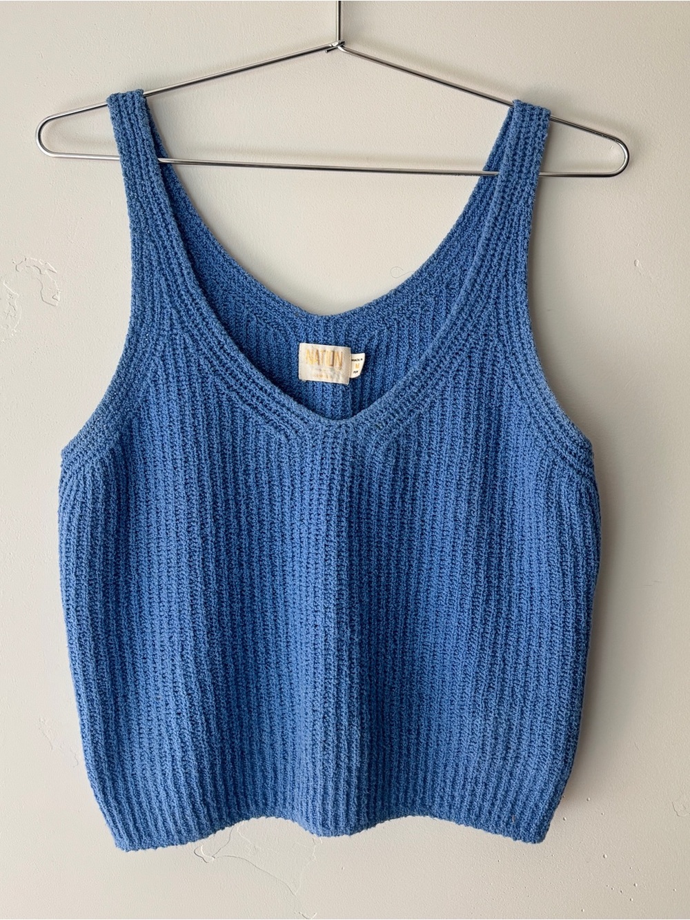 Nation LTD Cece Knit V‑Neck Tank size Medium